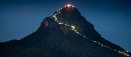 Mountain-View-of-the-Illuminated-Adams-Peak