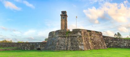Anthonisz Memorial Clock Tower in Galle, Sri Lanka